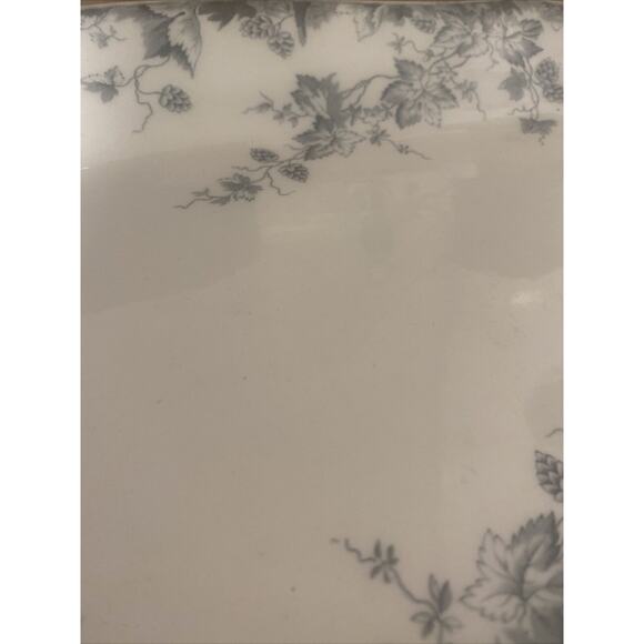 Johnson Brothers Semi Porcelain Serving Platter 14x10 Hop England Blue Gray - Picture 14 of 15